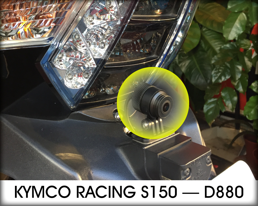 kymco racing s150-d880 installation